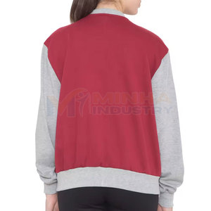 แจ็คเก็ต Letterman คุณภาพสูง ราคาขายส่ง แจ็คเก็ต Letterman สีตามสั่ง แจ็คเก็ต Letterman แบบกำหนดสีเอง - Product Image 2