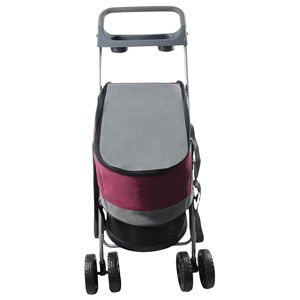 All-In-One Convertible Outdoor Pet Stroller and Car Seat for All Surfaces - Product Image 6