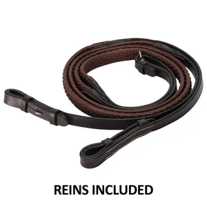 Adjustable <b>Leather</b> Bridle Multiple Sizes Available Horse <b>Headcollar</b> and Bridle for Horse at wholesale price Direct Factory - Product Image 6