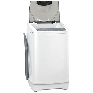 Lavatrice Portatile a Caricamento Frontale Completamente Automatica con 8 Programmi e 6 Livelli d'Acqua - Bianca (Spina AU/US) - Product Image 1