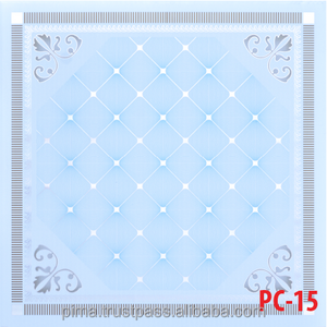 Meilleur prix pour les dalles de plafond acoustiques en PVC Pima, 8 mm d'épaisseur, 603x603 mm, imperméables, isolation thermique pour la décoration intérieure - Product Image 6