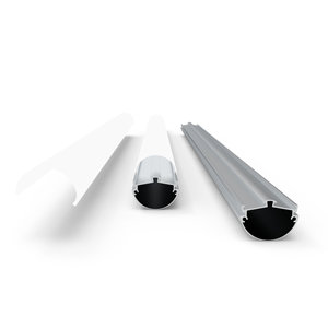 Profilé LED carré en alliage d'aluminium série 6000 sur mesure OEM, tempérage T3-T8, pour systèmes d'éclairage linéaire à bande LED et décorations - Product Image 5