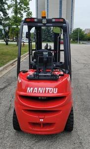 Montacargas MI25G 2023 en perfecto estado, transpaleta eléctrica de acero con asiento para operador, capacidad de carga de 2000 kg, para tiendas minoristas y talleres de reparación de maquinaria - Product Image 3