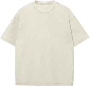 T-shirt vintage personnalisé délavé à l'acide, impression personnalisée, épaules tombantes, streetwear, t-shirt surdimensionné effet usé - Product Image 5