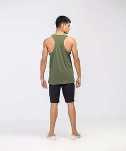 <b>Mens</b> Loose Fit Tank Top Blank Cotton Gym <b>Singlet</b> Sleeveless Athletic Training Vest Muscle Shirt Workout Wear Custom Logo OEM. - Product Image 3