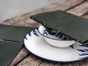 Porta Menús Profesional de Cuero Genuino para Restaurante, Cafetería, Hotel, Elegante, LMC-0088 - Product Image 6