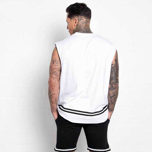 Best Tank Top Custom Crew Neck Gym Muscle <b>Singlet</b> Bodybuilding Gym Running <b>Singlets</b> Stringer Fitness <b>Mens</b> Tank Top Wholesale - Product Image 5