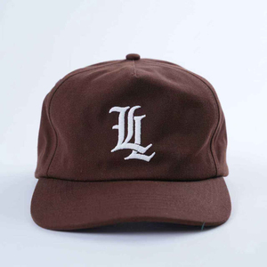 หมวกเบสบอลแบบ snapback 5 ชิ้น ดีไซน์ใหม่ ไม่มีโครง หมวกกอล์ฟ หมวกออกแบบโลโก้เอง หมวก snapback สำหรับผู้ชาย - Product Image 1