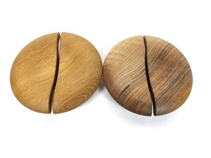 Poignée de meuble sculptée en bois moderne, accessoire de quincaillerie unique et durable pour tiroirs, armoires et placards - Product Image 3