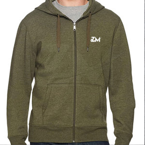 Sweats à capuche zippés élégants pour hommes, en tissu polaire doux, coupe confortable, tenue tendance pour l'hiver et la mode décontractée quotidienne - Product Image 3