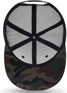 Casquette Trucker Unisexe en Coton Respirant et Imperméable avec Dos en Maille Réglable à 6 Panneaux et Visière Plate – Style Décontracté Hip Hop Quatre Saisons - Product Image 6