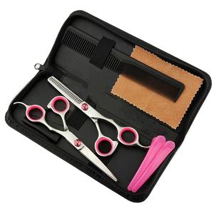 Juego de Tijeras de Peluquería Profesionales de Acero Inoxidable para Adelgazar el Cabello, Kit de Herramientas de Estilismo para Salón IMANS ENTERPRISES - Product Image 1