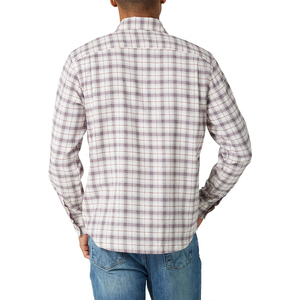 Chemise en flanelle épaisse, tissu brossé, toucher doux, coutures robustes, coupe moderne ajustée, idéale pour la superposition automne-hiver - Product Image 3