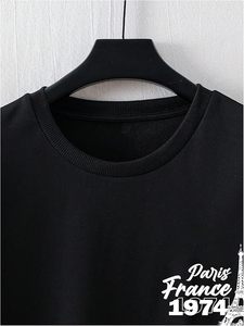 T-shirt pour homme à imprimé graphique, col rond décontracté, manches courtes, tissu léger et respirant, style streetwear élégant, à porter au quotidien - Product Image 5