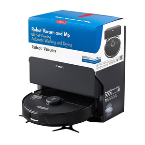 Robot Vacuum and <b>Mop</b> 8000Pa with Self-Cleaning Automatic Washing and Drying - Product Image 2