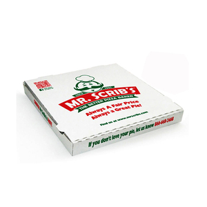 Caja de pizza corrugada ecológica Estas cajas ofrecen una excelente retención de calor y durabilidad - Product Image 4