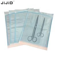 JIJID Sac de stérilisation dentaire jetable auto-scellant Pochette en papier de qualité médicale pour instruments Sacs médicaux en plastique