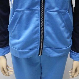 Conjunto de chándal y Sudadera con capucha para hombre, ropa para trotar, chándales personalizados, de marca privada, en blanco - Product Image 6