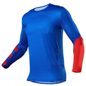 Maillot de course professionnel, t-shirt athlétique performant avec tissu respirant et coupe flexible pour l'entraînement cycliste - Product Image 5
