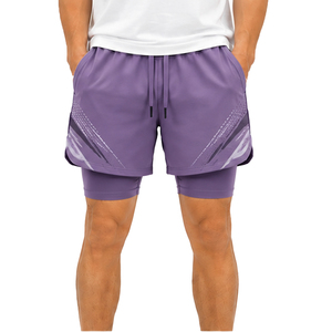 <b>Mens</b> Swimming Beach Shorts Waterproof Zipper Pockets Fast Dry Lightweight Surfwear Custom Printed Swim <b>Trunk</b> Factory Custom Logo - Product Image 1