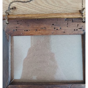 Cadre photo en bois sculpté à la main, bois dur gravé, verre, vente en gros Moradabad - Product Image 2
