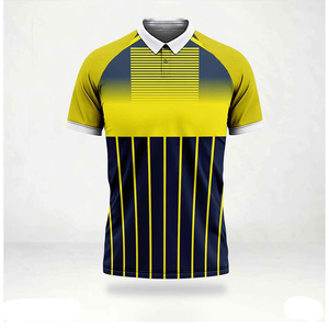 เสื้อคริกเก็ตดีไซน์ใหม่สำหรับผู้ชาย เสื้อยืดกีฬาแบบซับลิเมชั่น ขายส่งสำหรับทีม ผู้ผลิตมืออาชีพ คุณภาพสูงสุด รับผลิตตามแบบ - Product Image 3