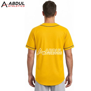 Camiseta de Béisbol Moderna para Hombre, Material Ligero, Ajuste Cómodo, Ideal para el Día del Partido y Entrenamiento con un Look Elegante - Product Image 5