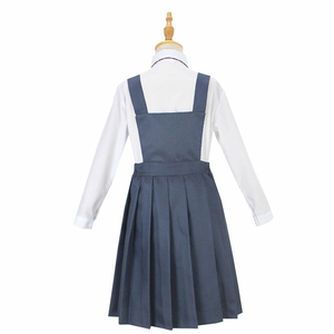 Uniformes Escolares para Niñas, Última Edición, Faldas Plisadas Estilo Dungarees Hasta el Tobillo con Camisas de Cuello Clásico, al Mejor Precio - Product Image 2