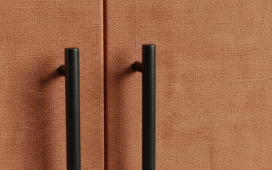 Buffet moderne à 2 portes pour salon, meuble de rangement minimaliste moderne à 2 portes, armoire à 2 portes - Product Image 4