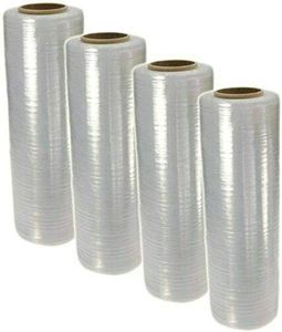 Film plastique laminé brillant extensible et rétractable pour palettes, couleur personnalisée, épaisseur 20 microns - Product Image 3