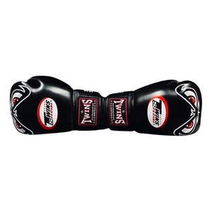 Guantes de Boxeo Profesionales de Piel Sintética PU con Logotipo Personalizado de Alta Calidad, Impresión Múltiple, Equipo de Entrenamiento Doble, Impermeables y Ajustables - Product Image 2