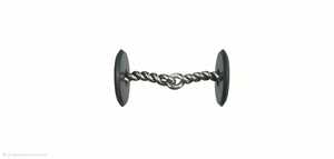NEW EQUESTRIAN HORSE LONG SHANK <b>RINGS</b> with <b>RUBBER</b> GUARD MOUTH BITS COMFORTABLE STAINLESS STEEL by RIAZ JAMAL INTEL - Product Image 5
