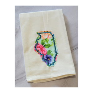 Paño de Cocina de Algodón Ecológico Bordado con Diseño Navideño, 40x60 cm, 300 GSM, Absorbente, Transpirable, Certificado GOTS, de Secado Rápido - Product Image 6