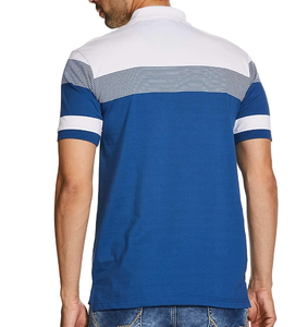 Polo deportivo de estilo atlético, tejido transpirable que absorbe la humedad, ajuste flexible, manga corta, estilo casual inspirado en el deporte, ropa cómoda para el verano. - Product Image 2