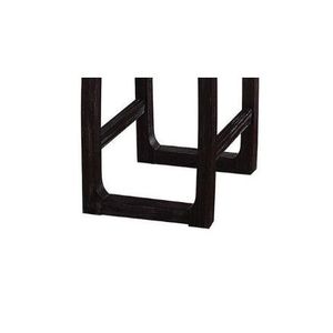 Razo Espresso banco altezza sgabello stagionato tessuto Design per sala da pranzo mobili - Product Image 3