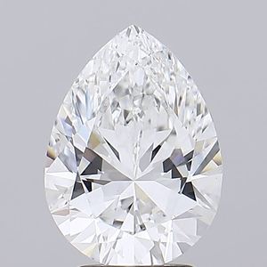 Diamante Cultivado en Laboratorio de Corte Ideal en Forma de Pera de 3.09ct, D VS1, Certificado IGI CVD - Product Image 1