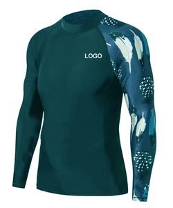 Camiseta de Compresión Deportiva con Protección UV de Secado Rápido y Estampado Personalizado 2026 para Gimnasio, Fitness, Entrenamiento y Natación - Product Image 1