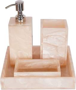 Elegantes Dispensadores Metálicos Desechables Ecológicos y Modernos para Baño, que Realzan la Encimera con Accesorios de Lujo - Product Image 3