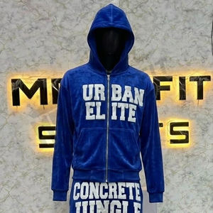 Conjunto Deportivo Personalizado para Hombre con Cierre de Cremallera, Ropa Deportiva de Primera Calidad, Tejido Transpirable, Traje de Entrenamiento para Gimnasio - Product Image 2