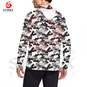Sudadera con Capucha para Pesca, Sublimada, Protección UV UPF 50+, Secado Rápido, Transpirable, para Actividades al Aire Libre - Product Image 3