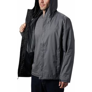 Hooded Waterproof Breathable Eco-Friendly Winter <b>Windbreaker</b> Jacket Men <b>Women</b> Custom Logo Outdoor Lightweight Quick Dry - Product Image 5