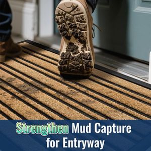 Tappetino d'Ingresso Extra Resistente 36x17 Pollici per Esterni, Tappeto di Benvenuto Robusto per Porta d'Ingresso Esterna, Tappetino Posteriore Resistente - Product Image 3