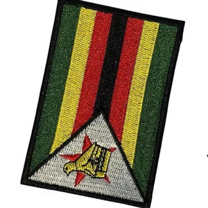 Best Quality Handmade Custom Made Embroidery <b>Patches</b> with Twill Fabric <b>Sew</b>-<b>On</b> Style Customized Colors Designs for Hats Garments - Product Image 2