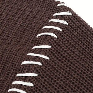 Men's Winter Knit Sweater Casual Pullover 100% Cotton Custom OEM High Quality Warm Breathable Anti-Shrink - Product Image 3