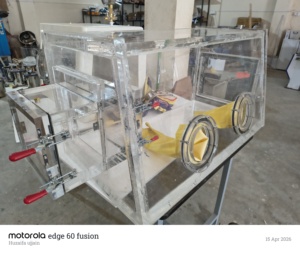 Caja de Vacío para Laboratorio, Equipo de Laboratorio Universitario Ex-Lab, Operación de Secado Simple y Libre de Polvo, Cámara de Nitrógeno Anaeróbico de Acrílico - Product Image 6
