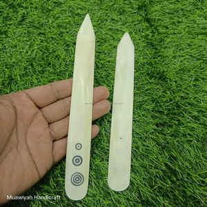 Carpeta de hueso con mango de cuchillo de hueso de búfalo de buena calidad para acabado de carpeta de hueso con tamaño personalizado y precio barato - Product Image 2