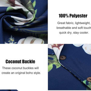 Camisa Hawaiana Informal de Franela para Hombre, Nueva Llegada, de Alta Calidad, Ropa de Playa Personalizada para Verano, 100% Algodón Twill - Product Image 4