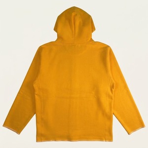 เสื้อฮู้ดดี้ผู้ชายทรงโอเวอร์ไซส์ ผ้าคอตตอนหนานุ่ม สไตล์สตรีทแวร์ ขอบดิบ ซักทำสีซีดแบบวินเทจ - Product Image 6