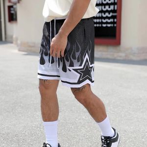Shorts en maille unisexe personnalisés, respirants, à séchage rapide, pour la course à pied, le basketball, les activités sportives, avec taille élastique, OEM ODM - Product Image 4