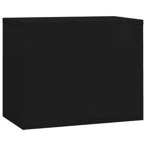 Schedario in acciaio nero 35.4 dimensioni "x 18.1" x 28.5" - Product Image 6